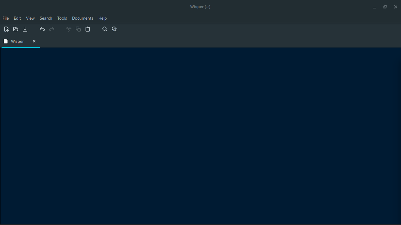 Wisper in action: recording audio and delivering transcribed text