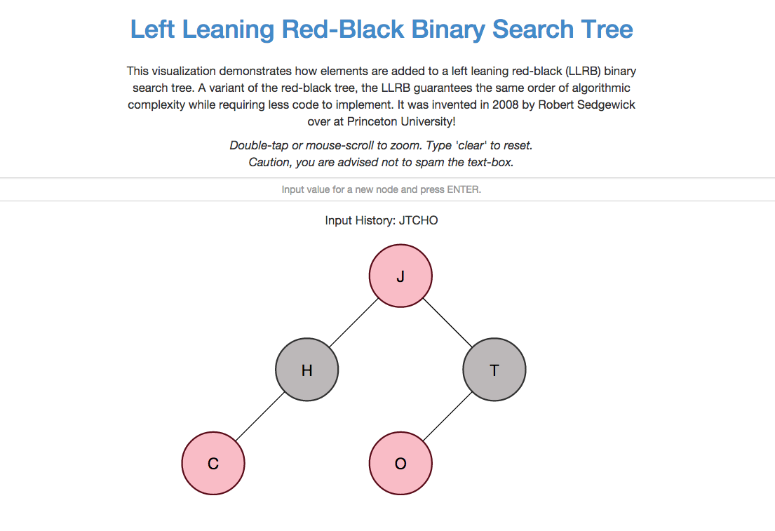 Unbalanced Binary Search Tree Sample
