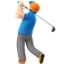 man-golfing