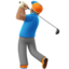 man-golfing