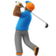 man-golfing