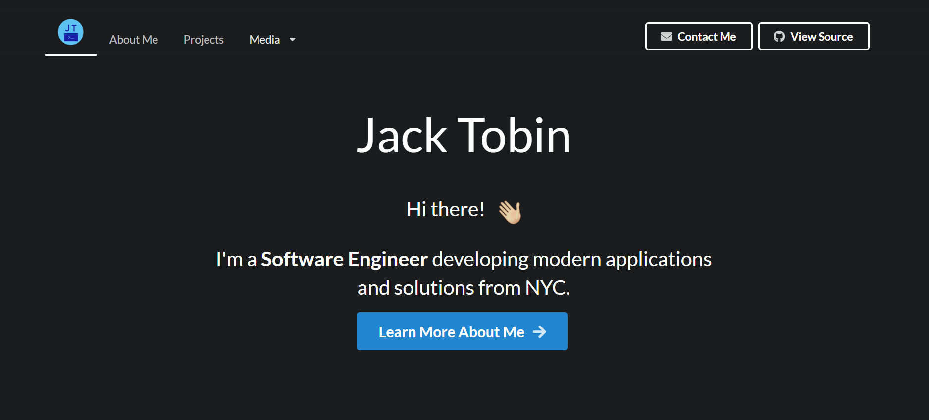 GitHub - jtobin321/personal-portfolio: A personal portfolio web app ...