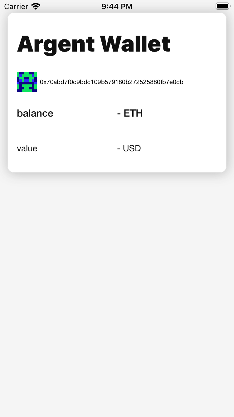 GitHub - jtomanik/SimpleArgentWallet: Simple Argent Wallet · GitHub
