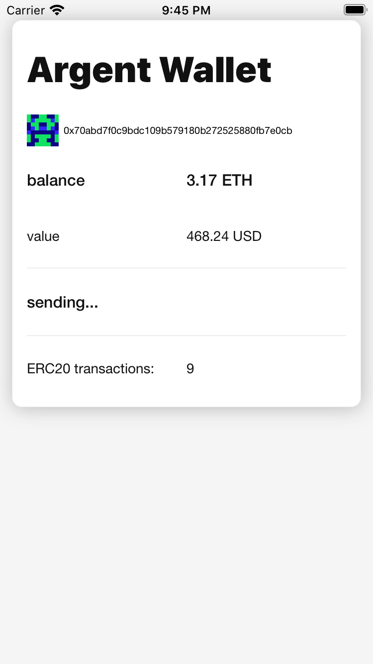 GitHub - jtomanik/SimpleArgentWallet: Simple Argent Wallet · GitHub
