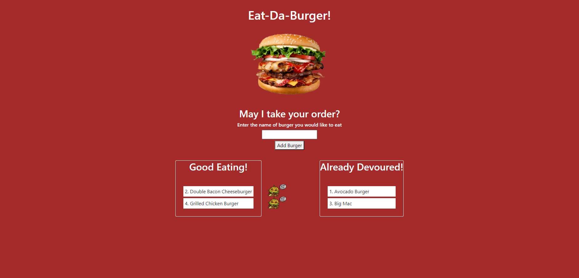 burger screenshot