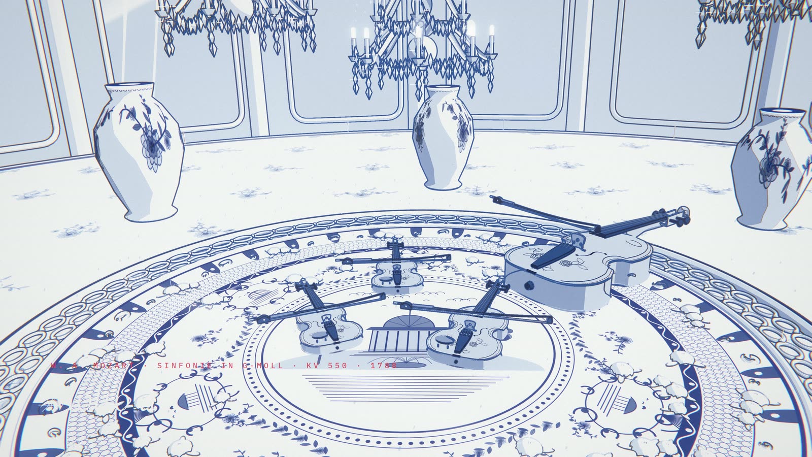 Mozart 40: the rococo porcelain salon