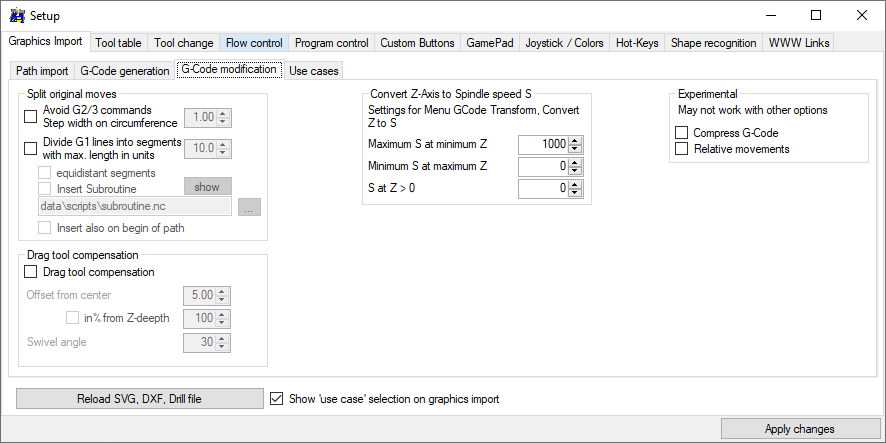 GRBL-Plotter Setup1.3