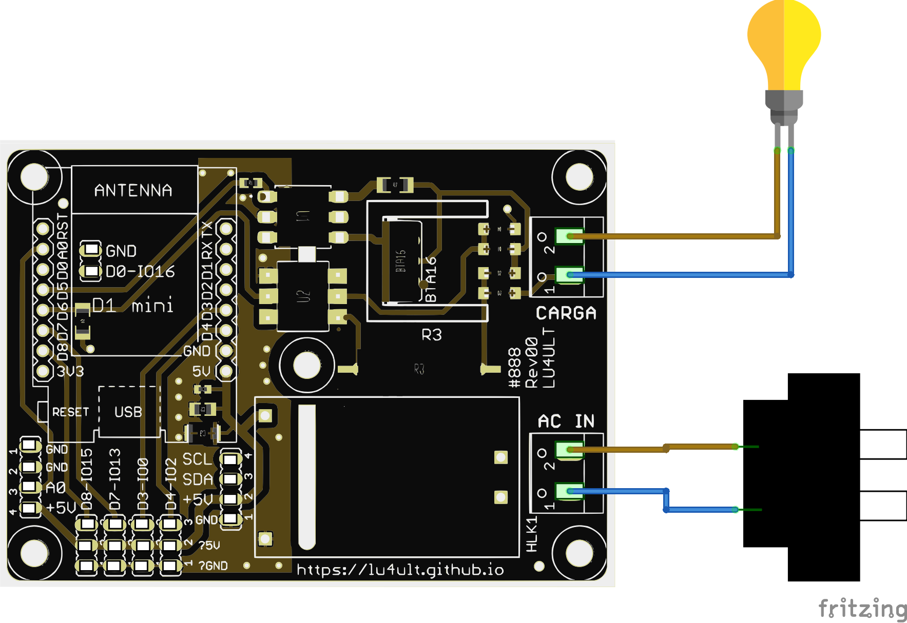 diagrama pictorico fritzing