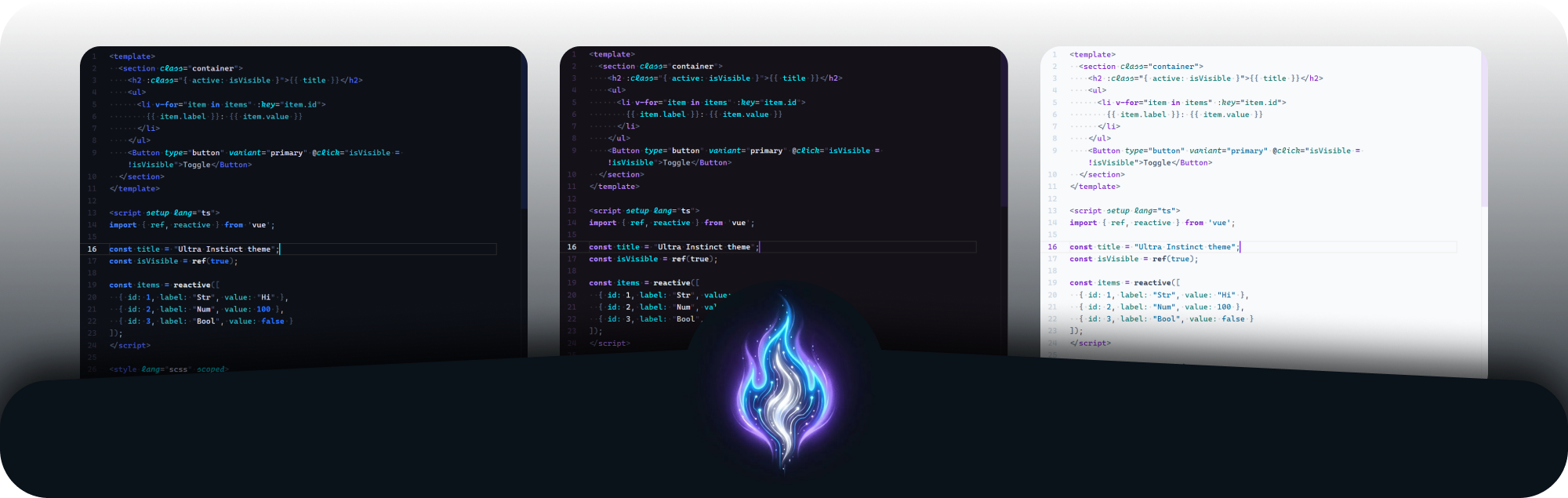 Ultra Instinct Theme Logo