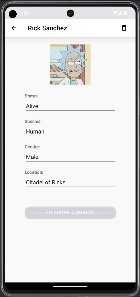 Rick & Morty detail