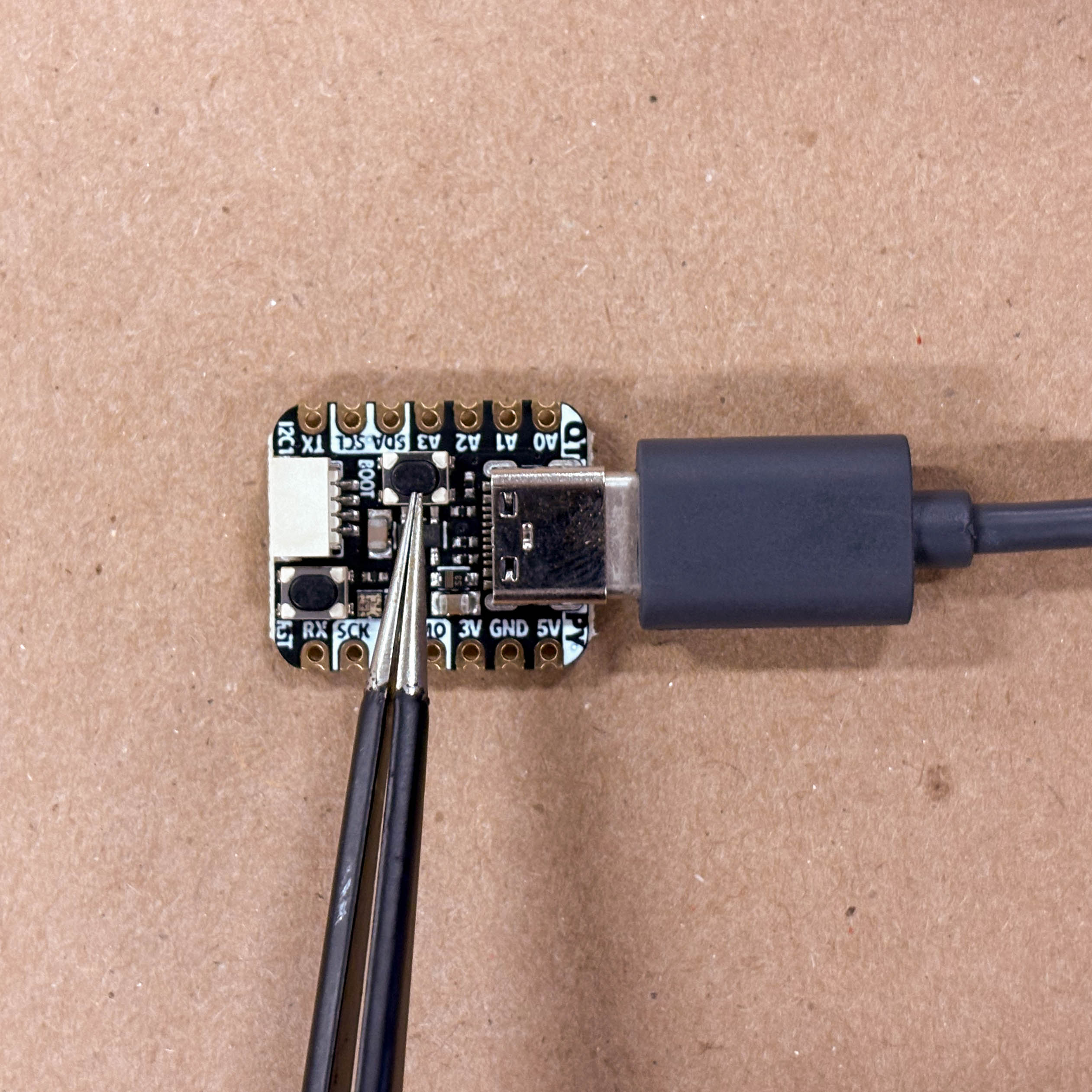 Tinker pod buttons, from the project README