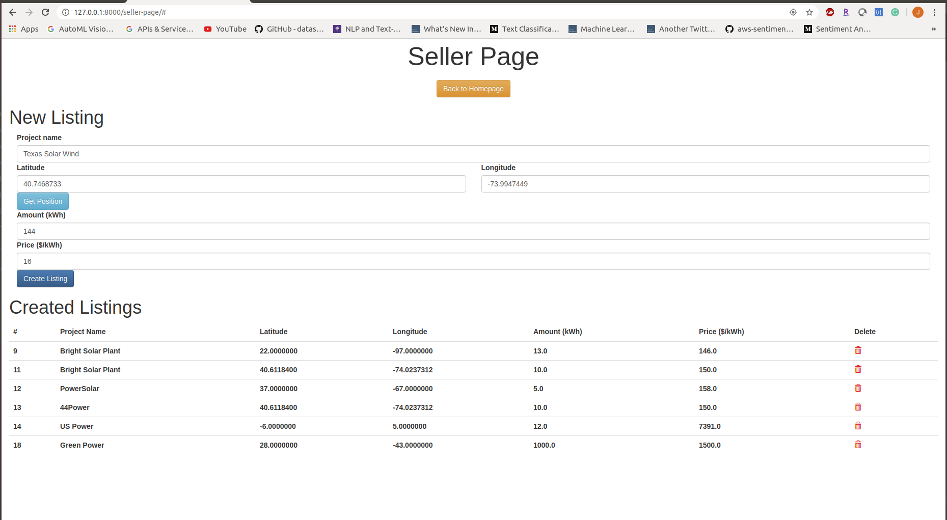 SellerApp_DeleteProject