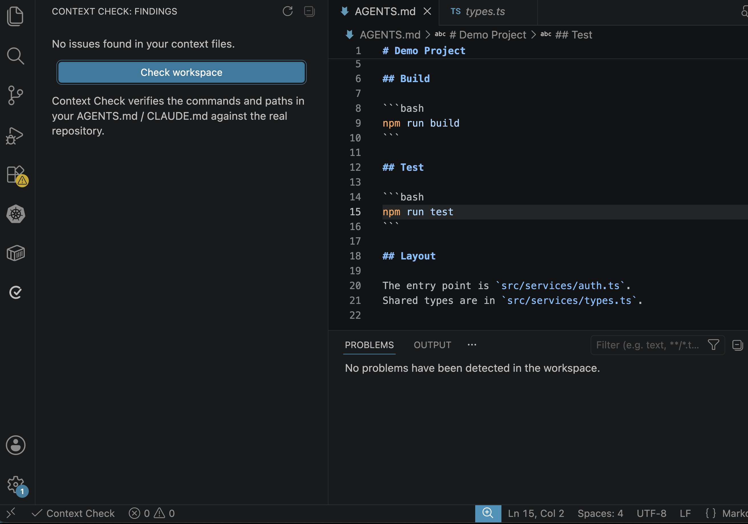 Clean state after applying all fixes