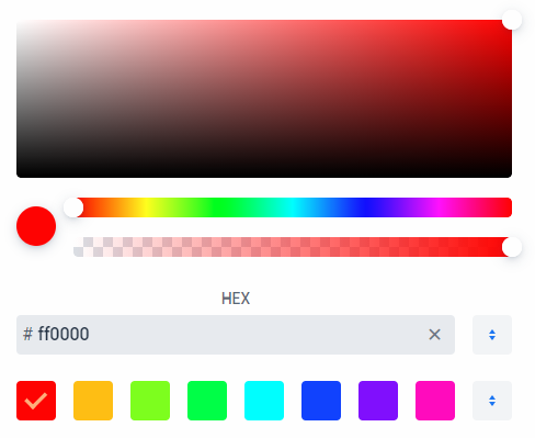 Screenshot of color-picker