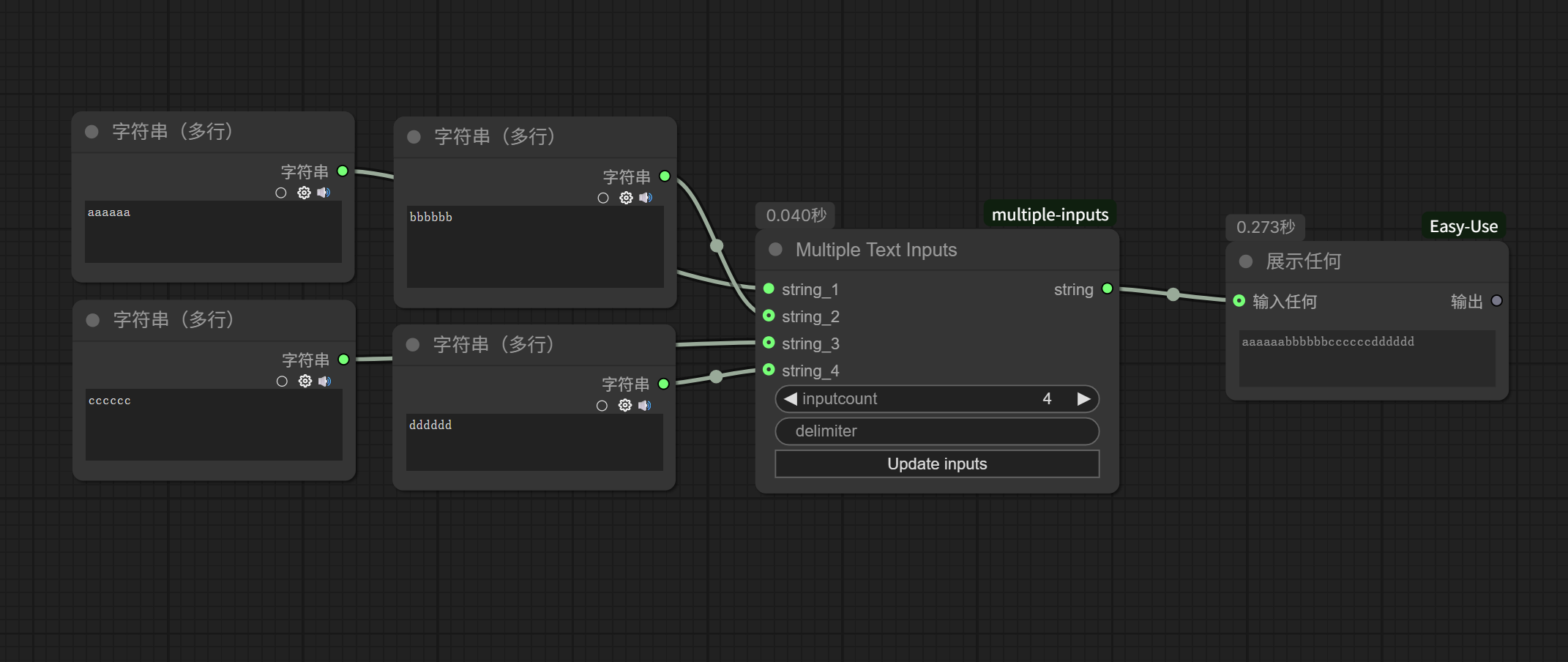 Text Node Example