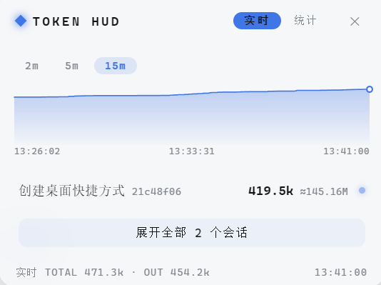 dsh-token-panel 界面示意图