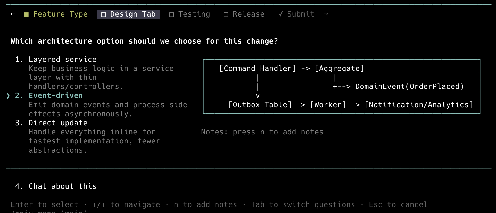 Multi-tab + ASCII preview