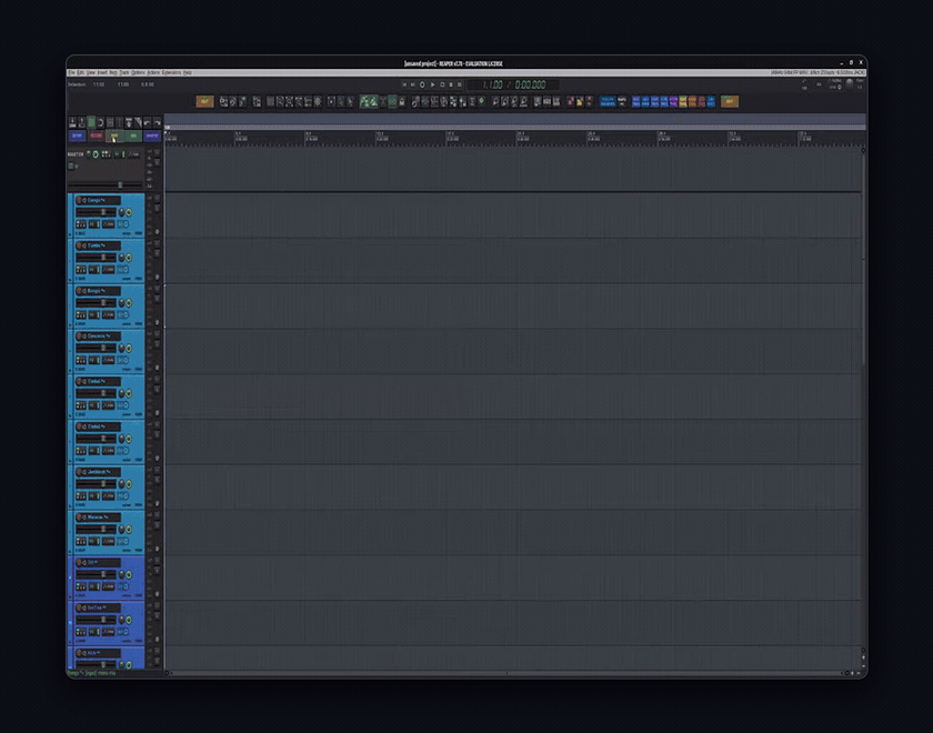 ReaFull Classic Studio Console Demo