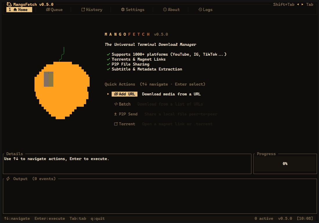 MangoFetch demo