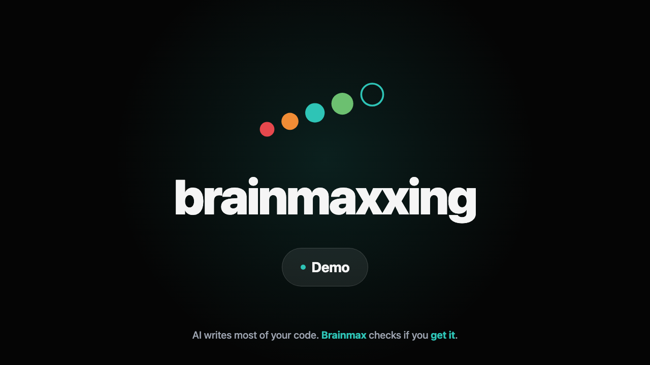 BrainMaxxing Demo Preview