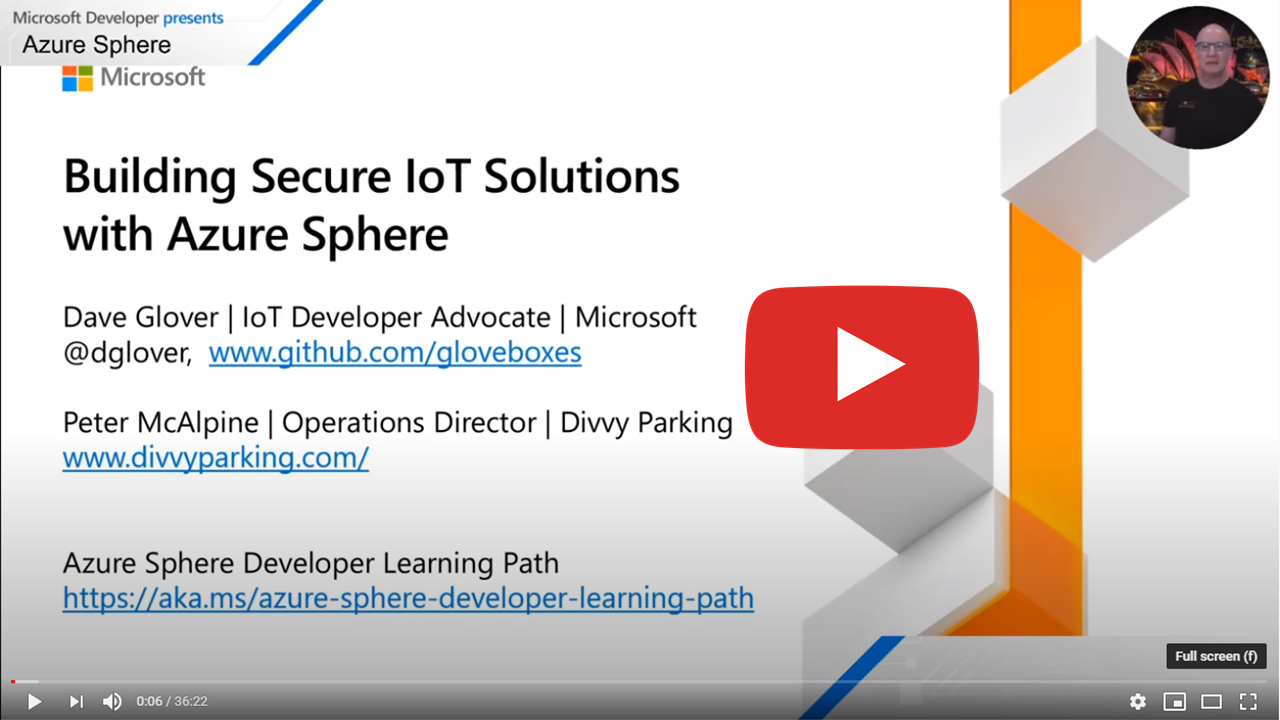 Building Secure Solutions with Azure Sphere