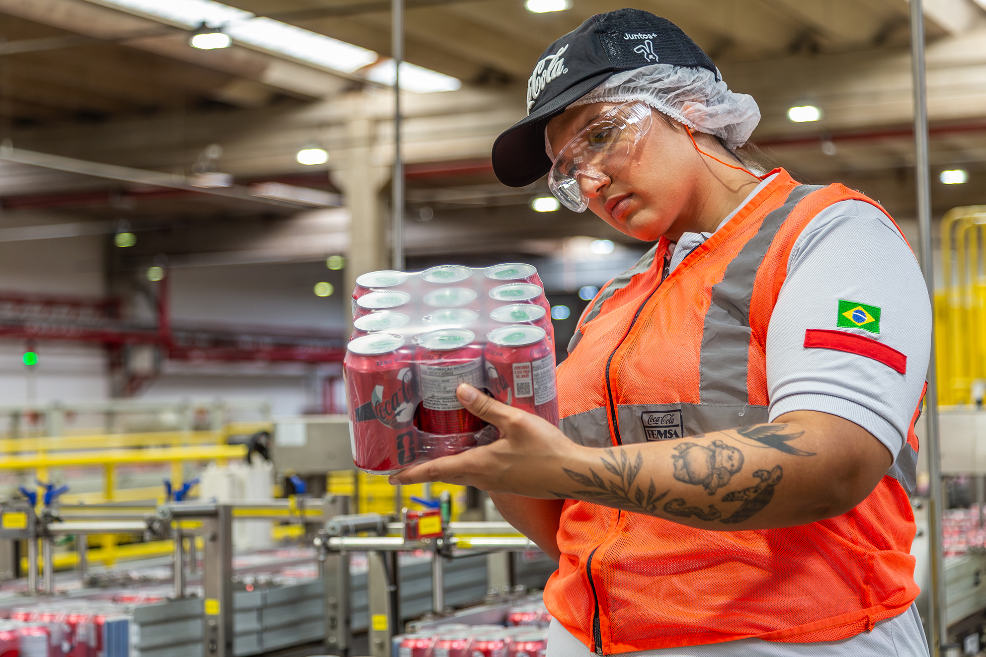 Equipe Coca-Cola FEMSA no ponto de venda
