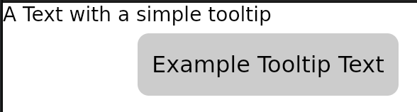 basic tooltip example