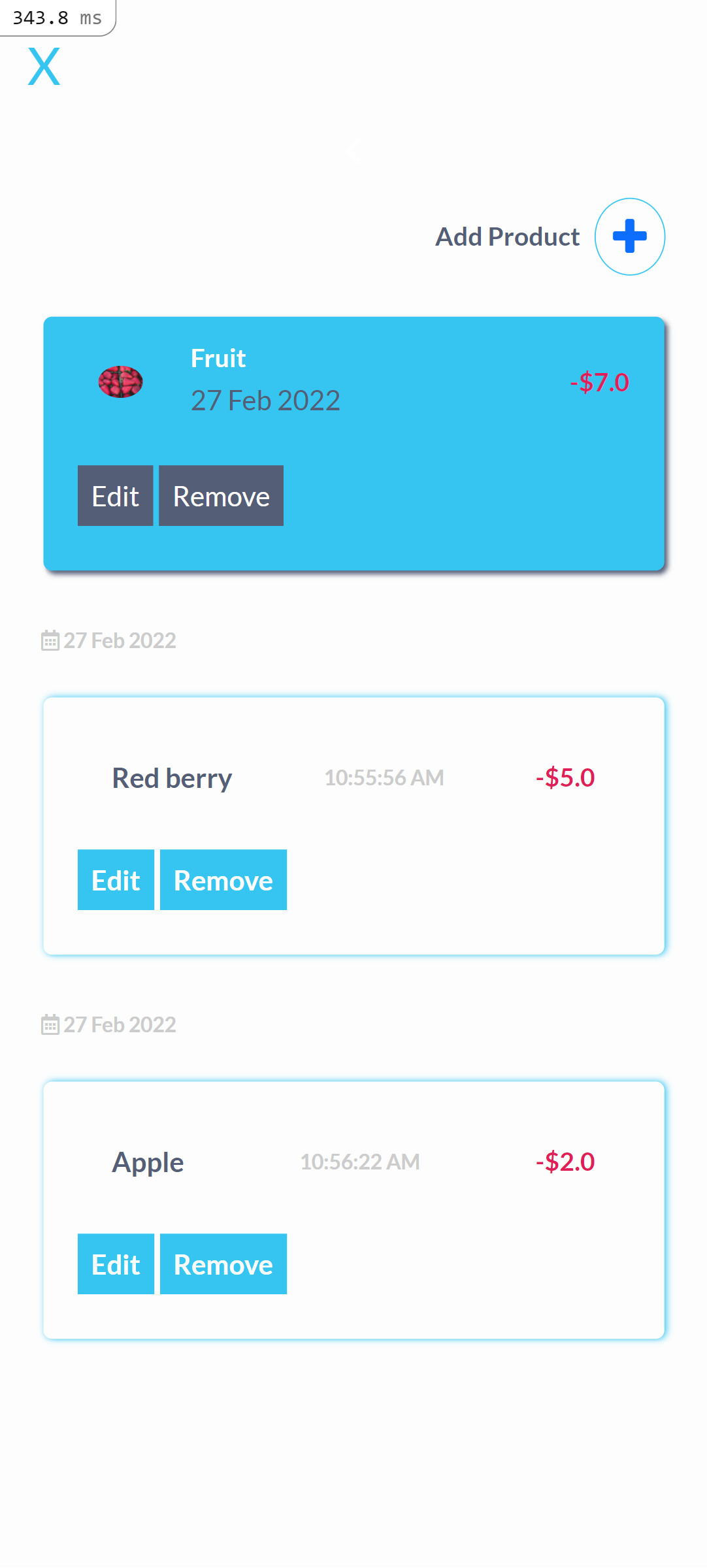 Budget app