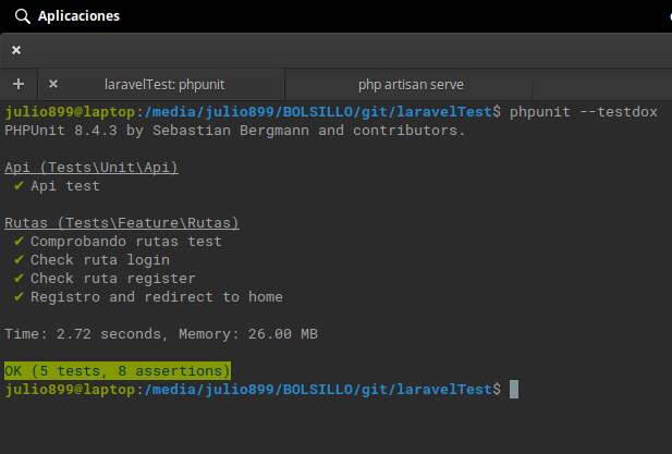 GitHub - julio899/AgenceTest: Test of Agence in Laravel · GitHub
