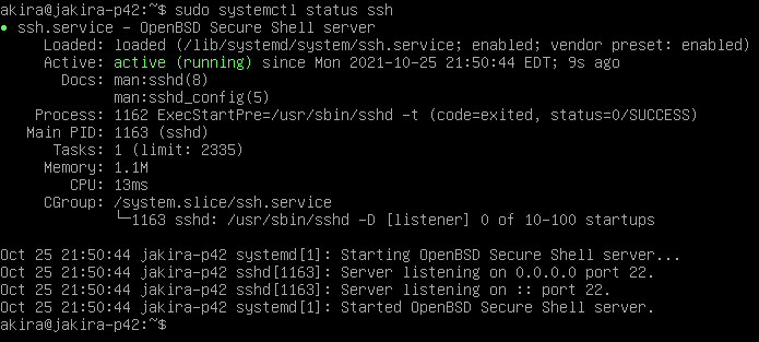 ssh_status