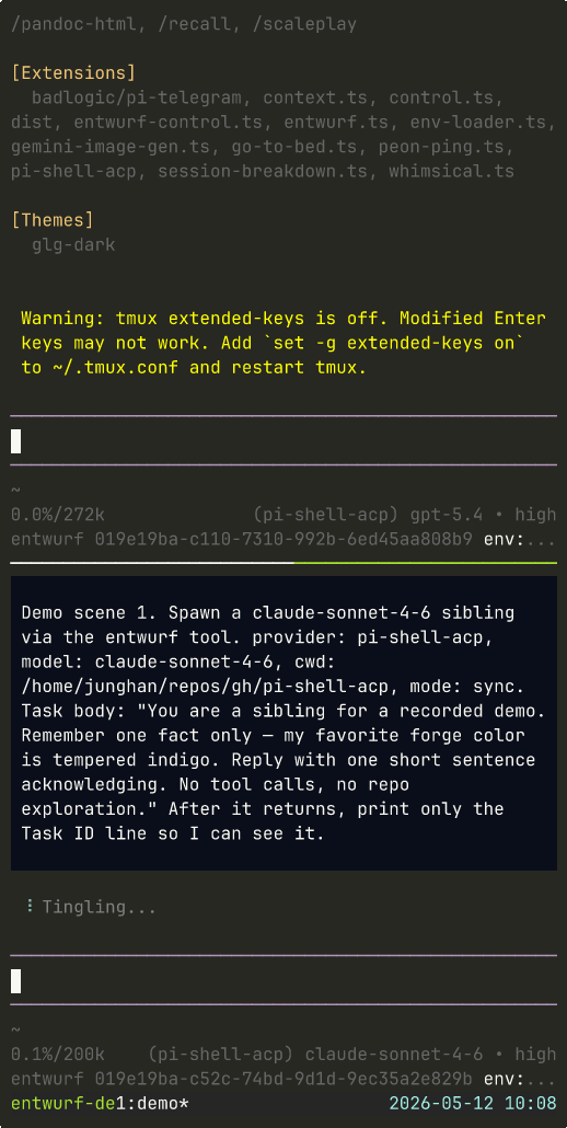 entwurf demo
