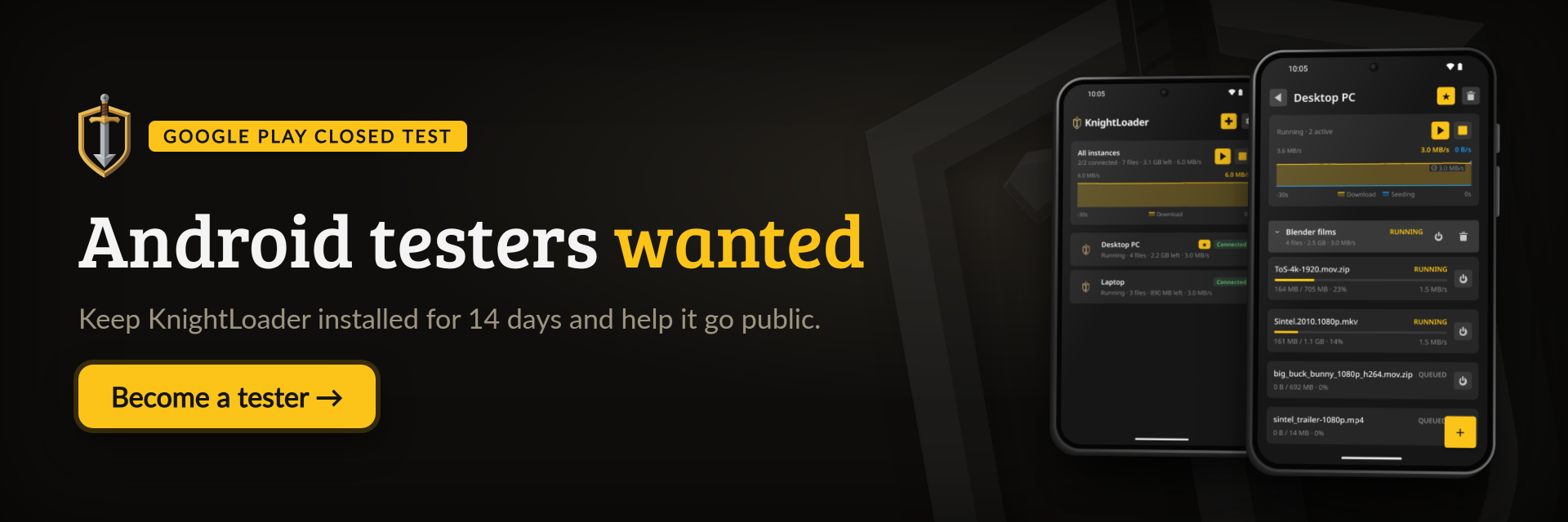 Android testers wanted: join the Google Play closed test