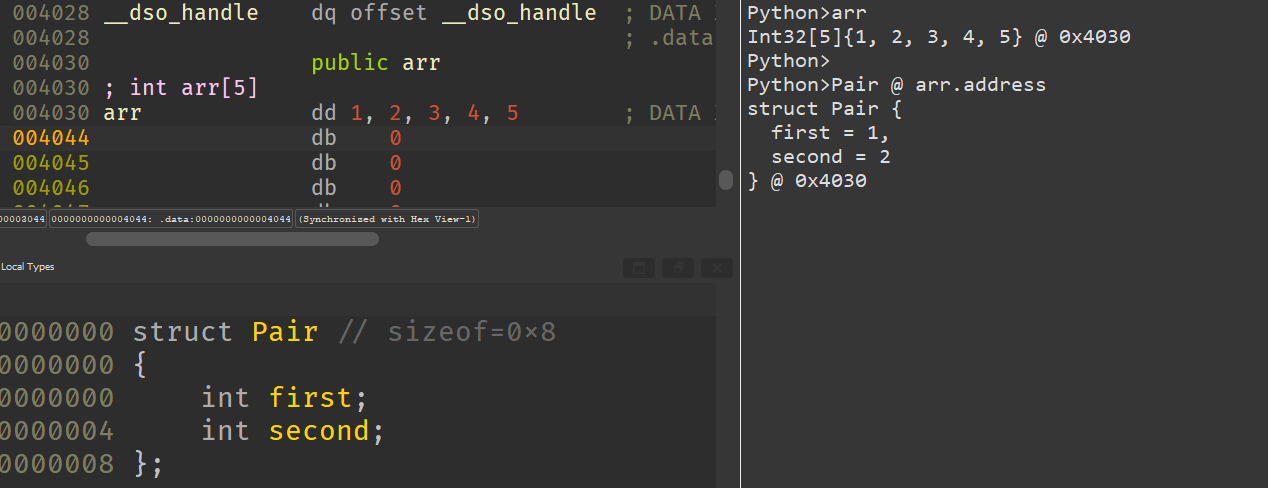 Casting to a new type with Python