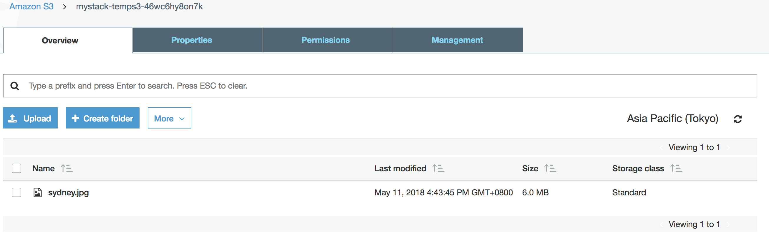 AWS Workshop Series - imageins3bucket