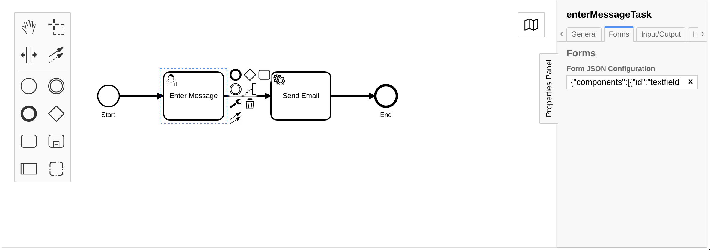 Configure user task form