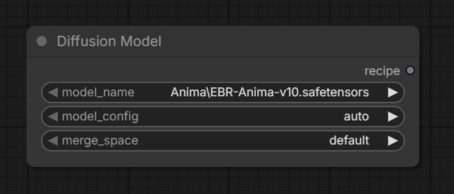 Diffusion Model node