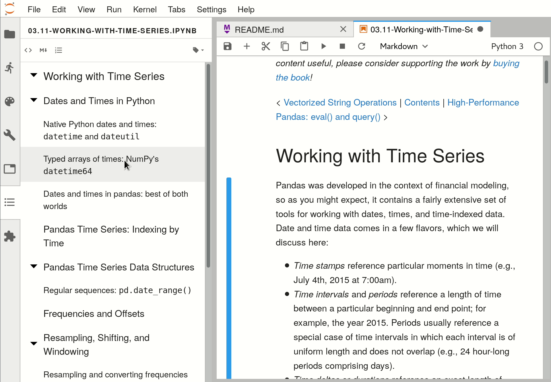 [jupyternotebook] How can I add a table of contents to a Jupyter