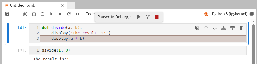 The debugger overlay