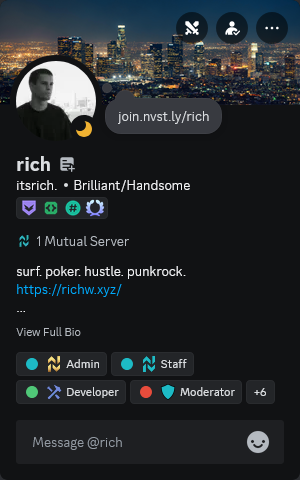 My Discord Profile