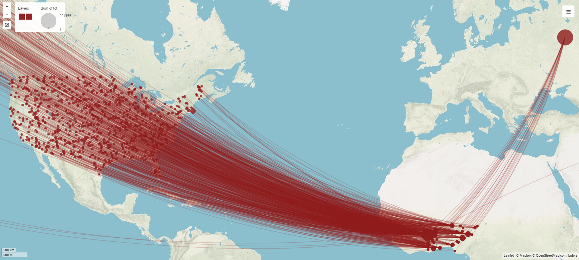 Ghana / Nigeria visualization