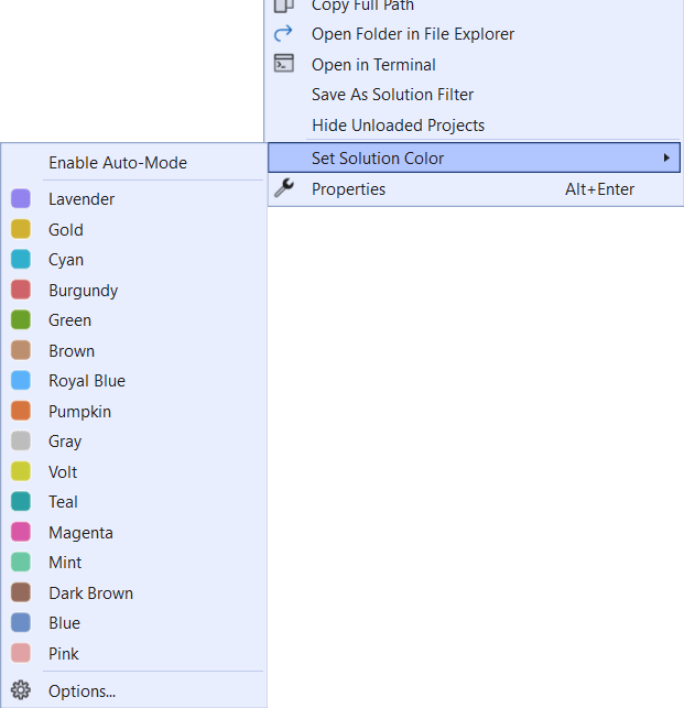 Context Menu