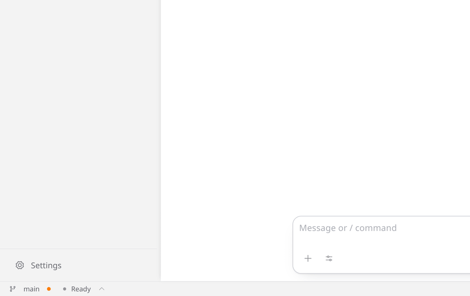 The status bar shows main; the branch picker opens, filters to feat/remote-checks and switches to it