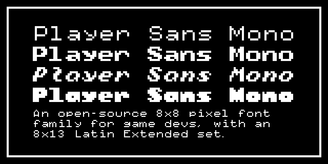 Player Sans Mono sample image