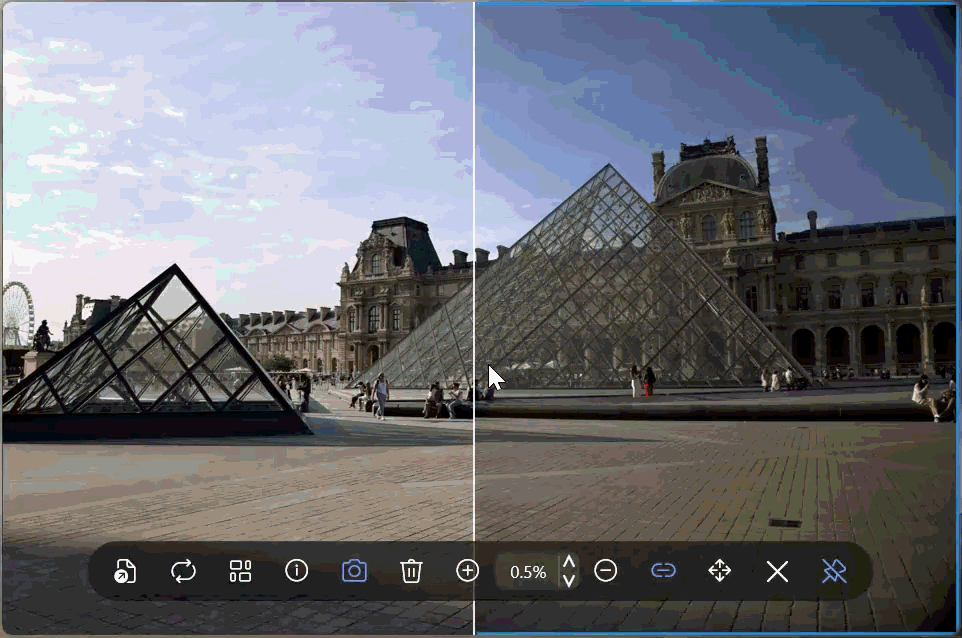 Compare Mode HUD