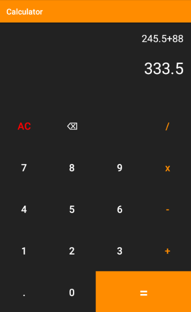 GitHub - juxxon23/Calculator: Basic calculator app · GitHub