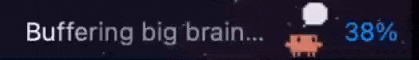 Claude Status Bar showing Clawd activity and usage live in the macOS menu bar