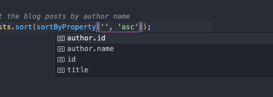 autocomplete