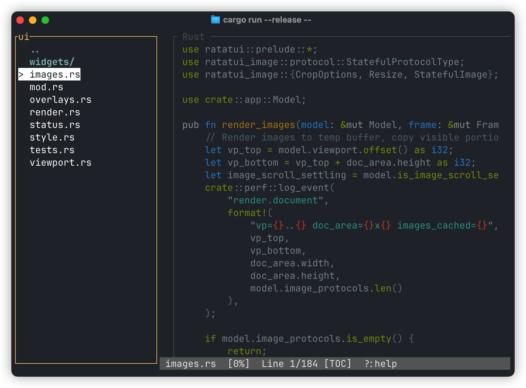 Directory browse mode