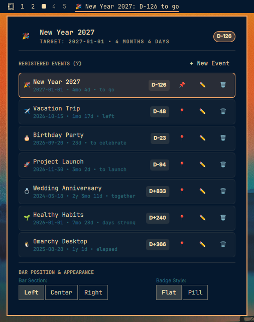 Countdown Preview