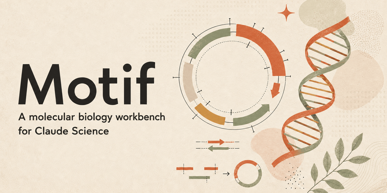 Motif — a molecular biology workbench for Claude Science.
